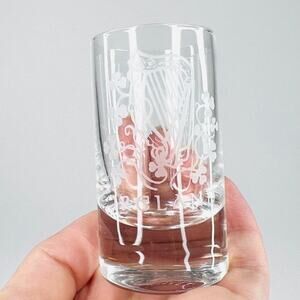 Ireland Etched Glass Mini Shot Glass